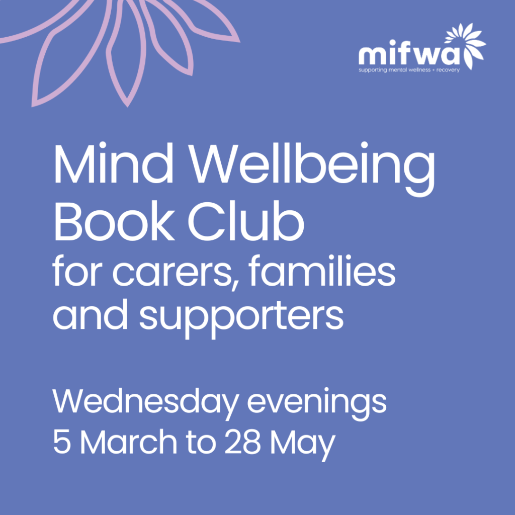 2025 Mind Wellbeing Book Club for Carers, Families and Supporters